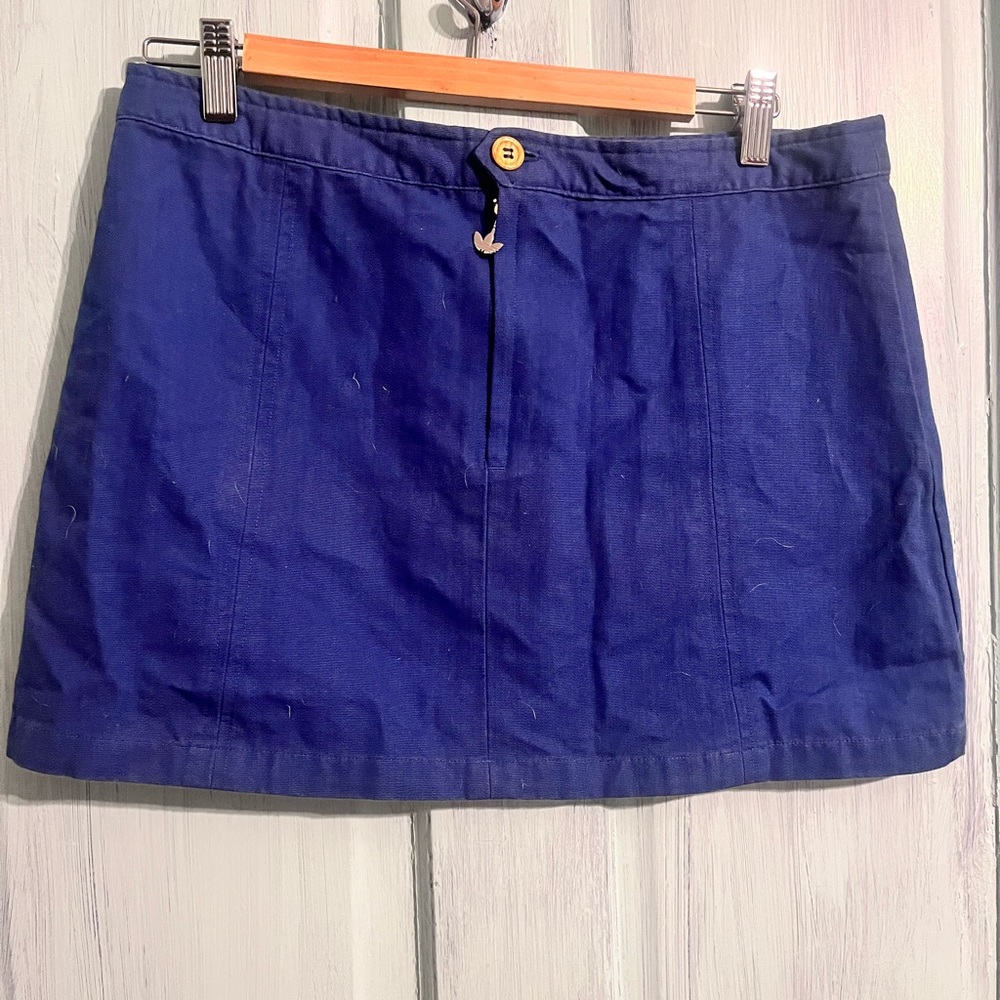 Adidas Navy Skirt with Zipper